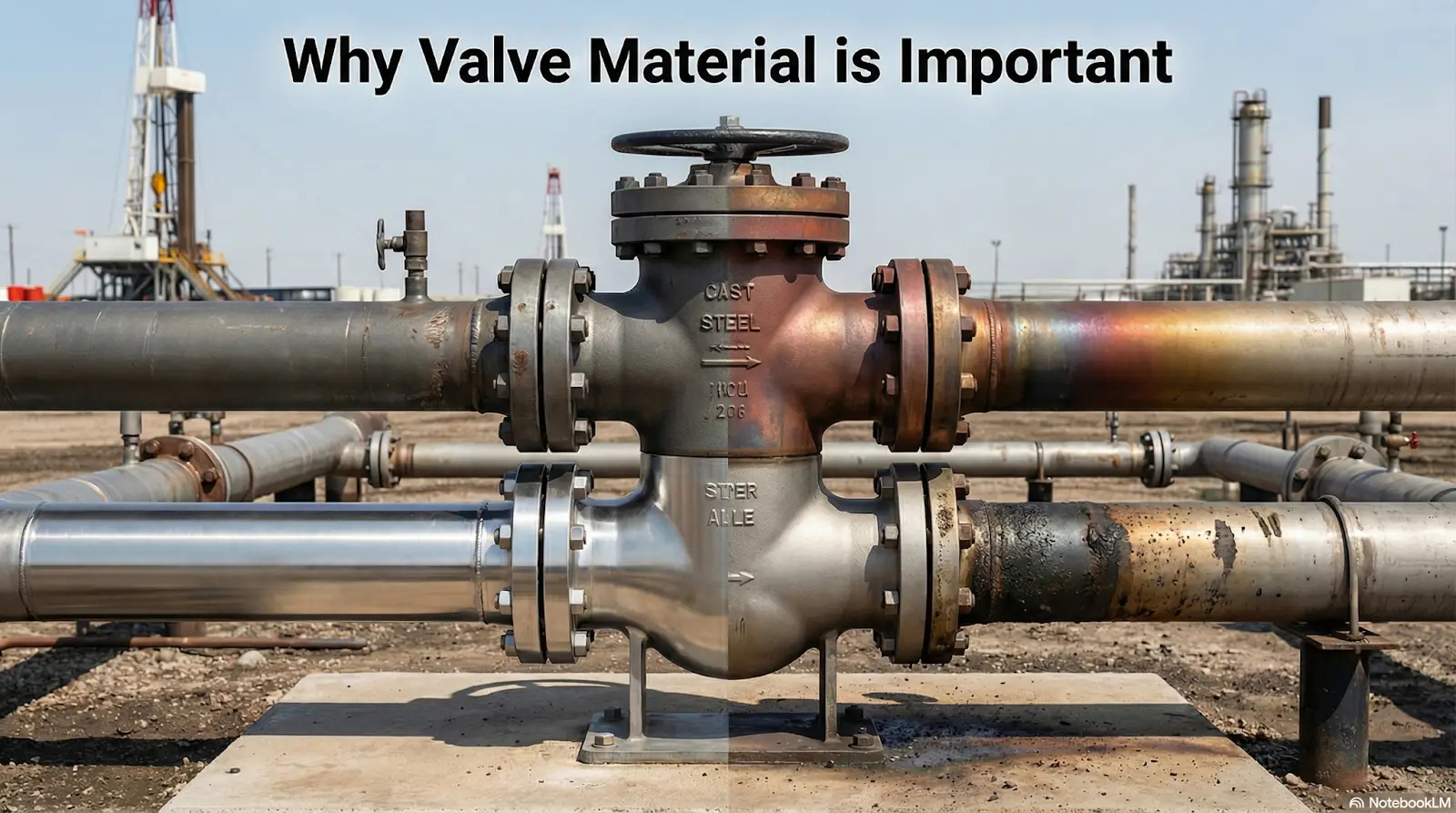 EG Valves Material Range