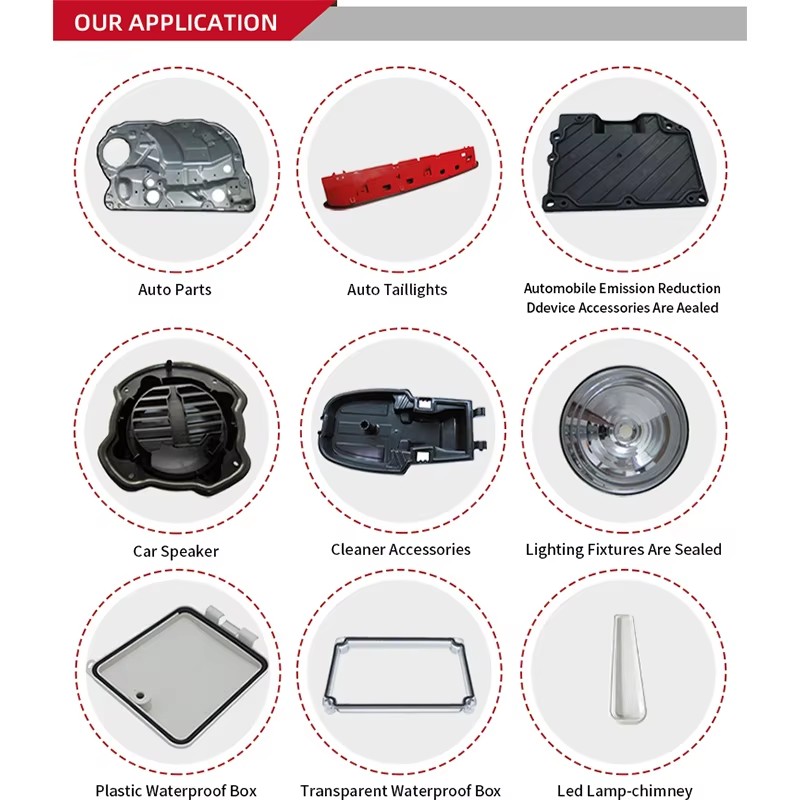 Application areas for PU gasket dispensing