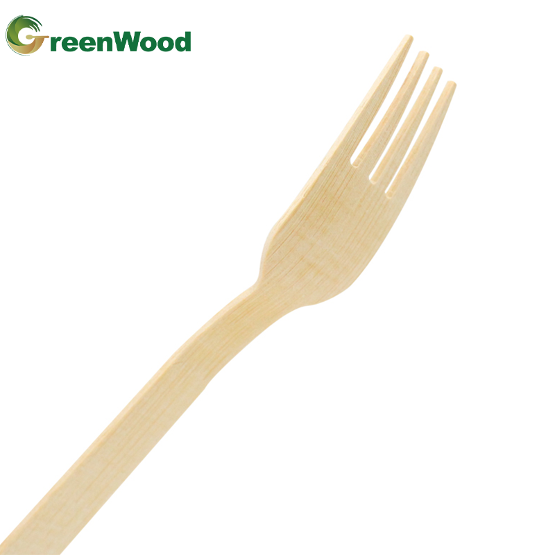 Eco-Friendly Bamboo Fork GW-BC001, BPA-Free, 170mm