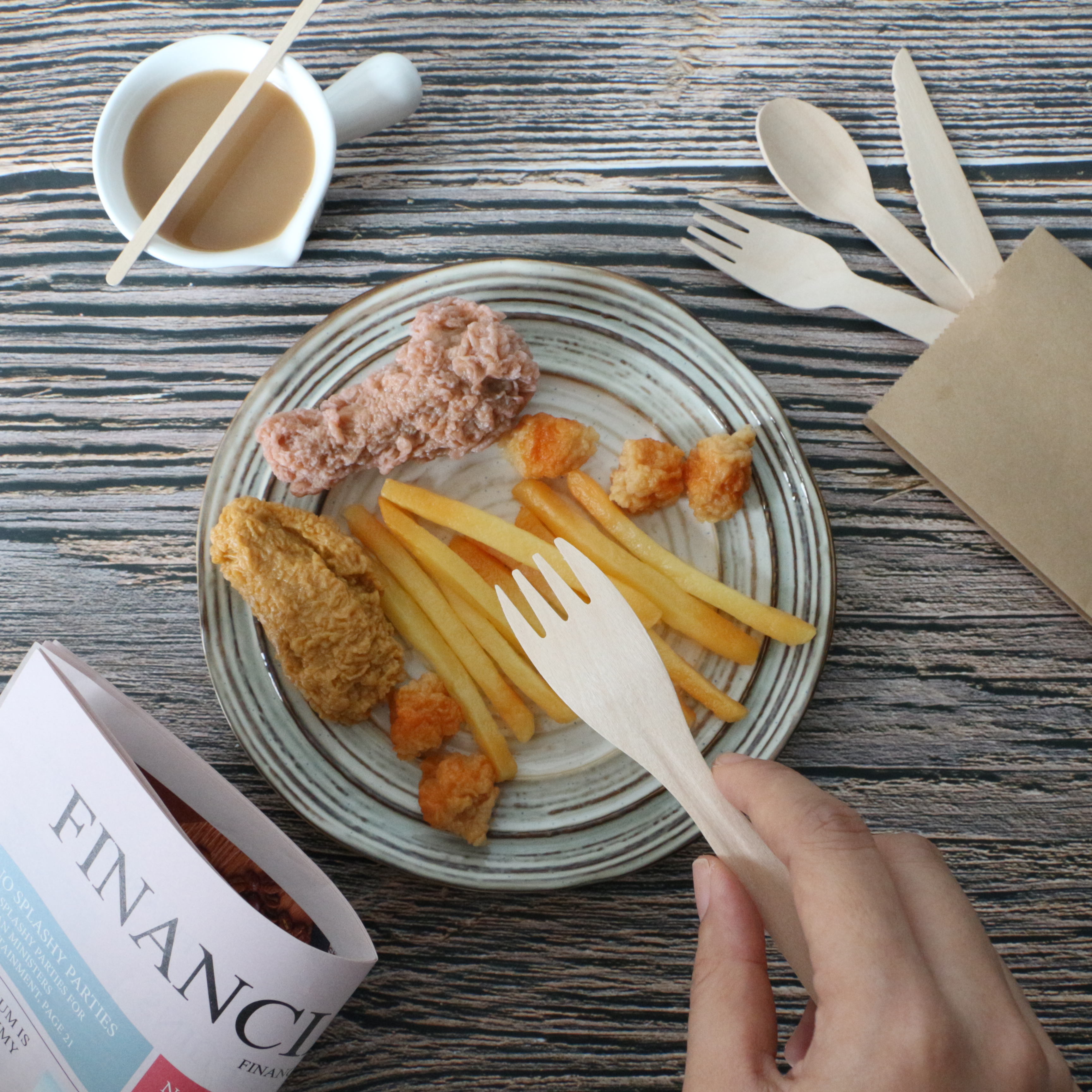 Eco-Friendly Disposable Cutlery for Takeaway