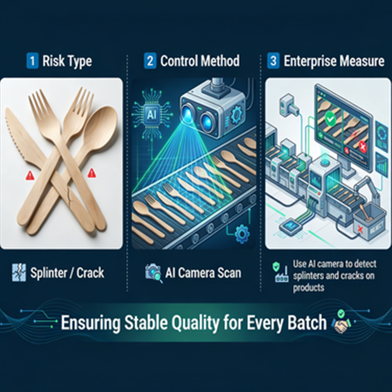 AI Quality Control for Disposable Cutlery