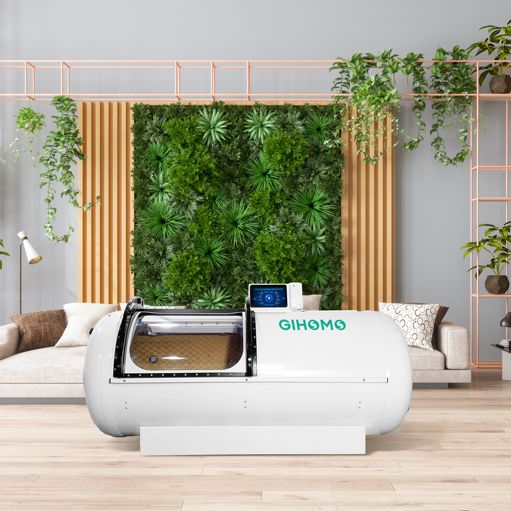 Hyperbaric oxygen therapy in wellness center – GIHOMO C900 application scene
