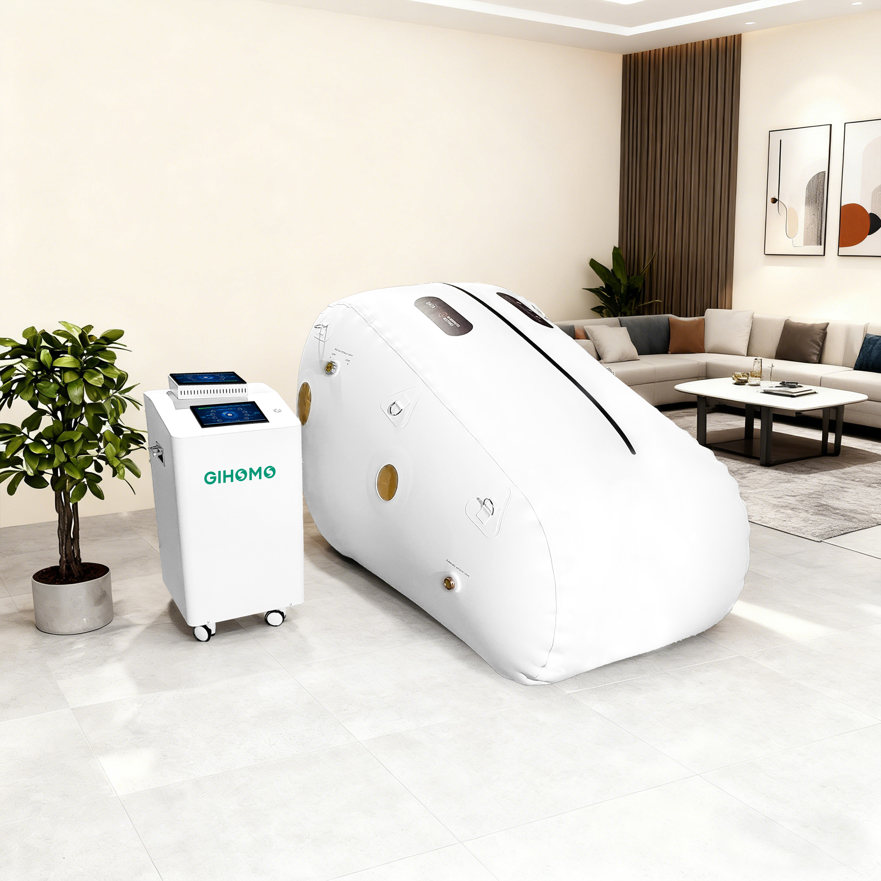 1.5ATA portable soft shell hyperbaric oxygen chamber SSL001