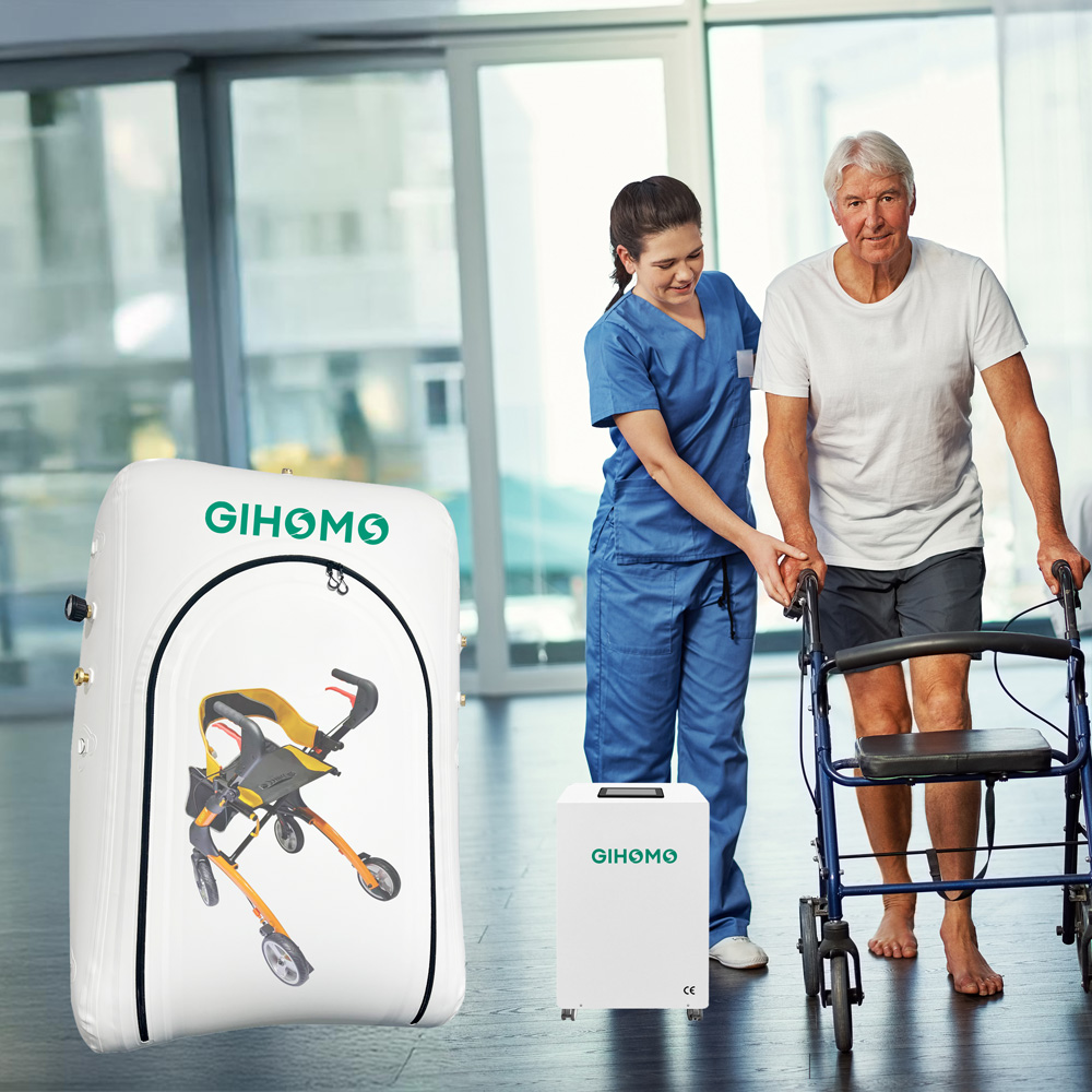hyperbaric oxygen chamber for rehabilitation and recovery