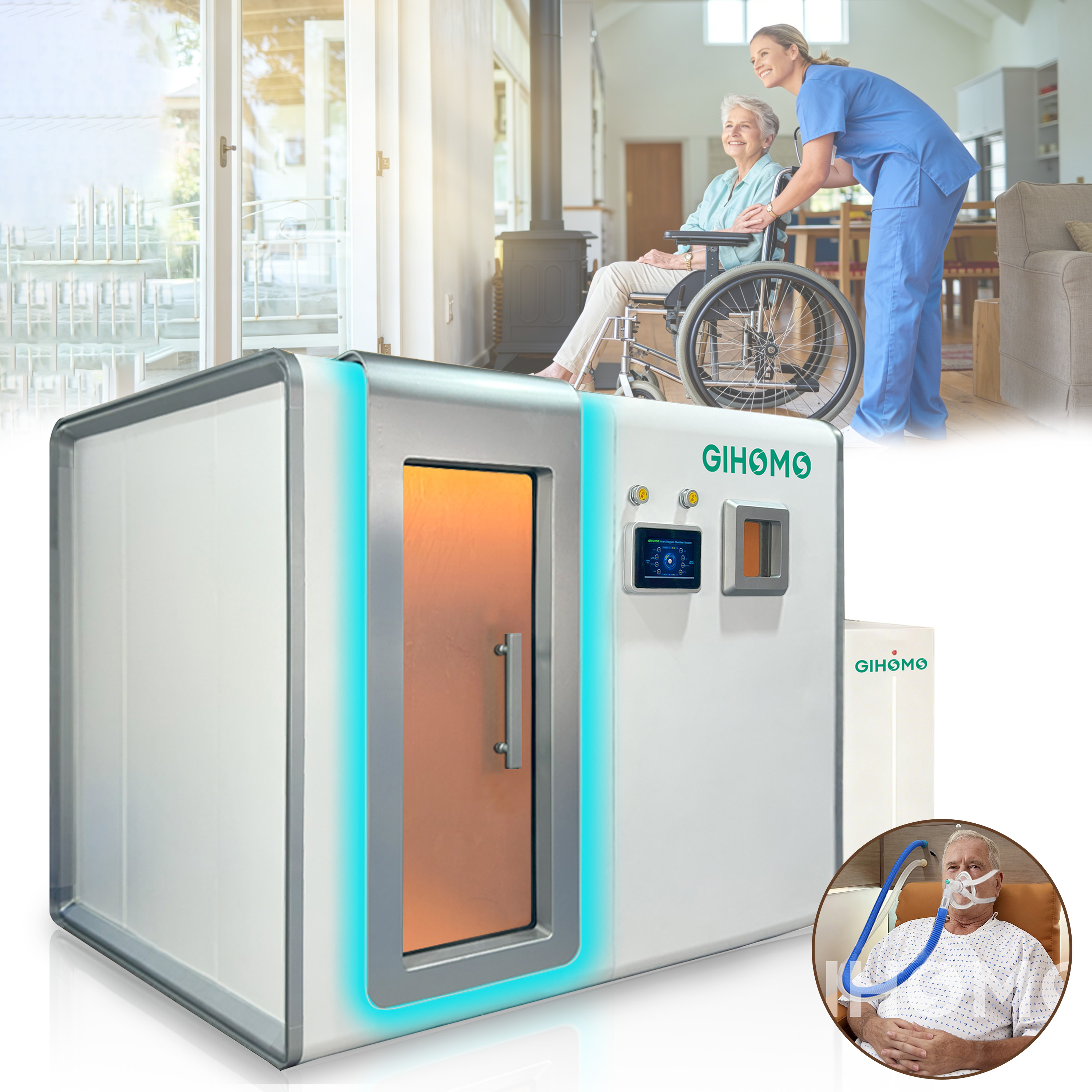hyperbaric chamber for disease rehabilitation