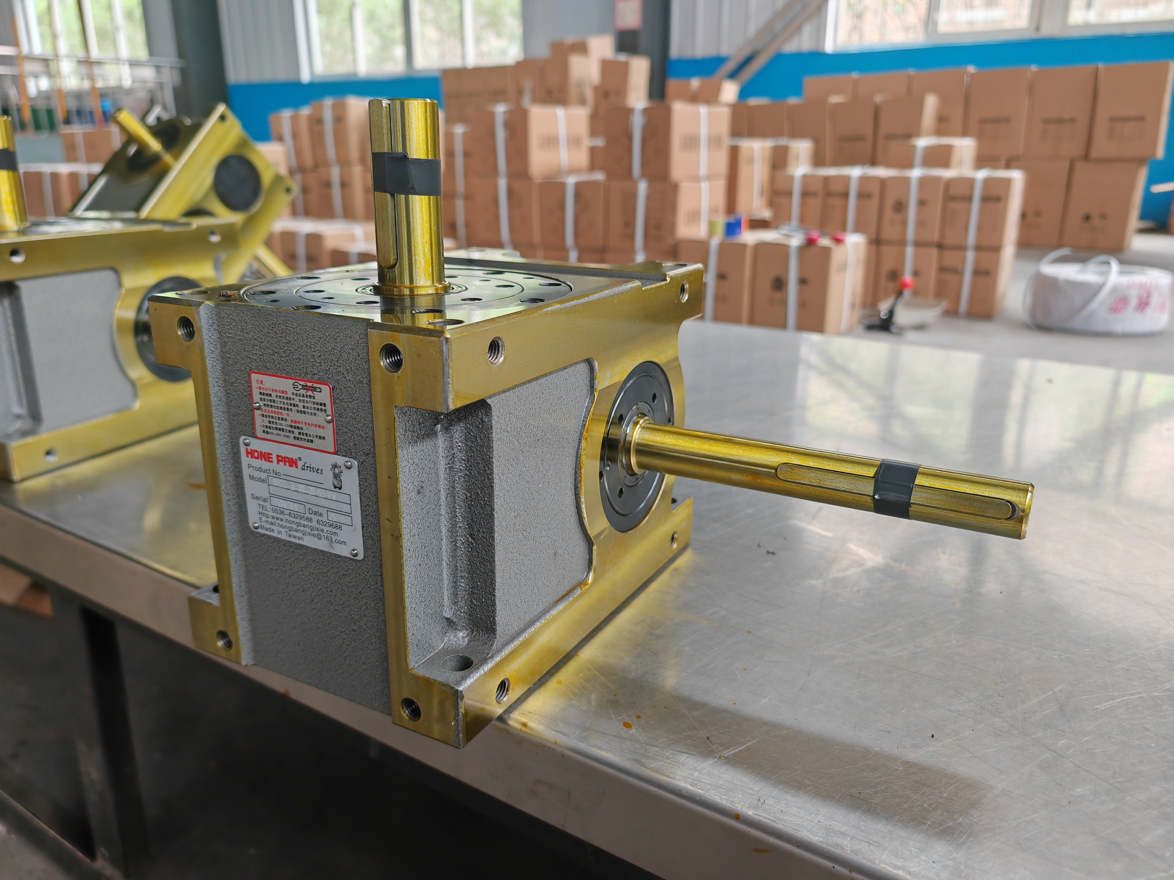 Heavy-Duty 63DS Cam Indexer for Food Processing Machinery