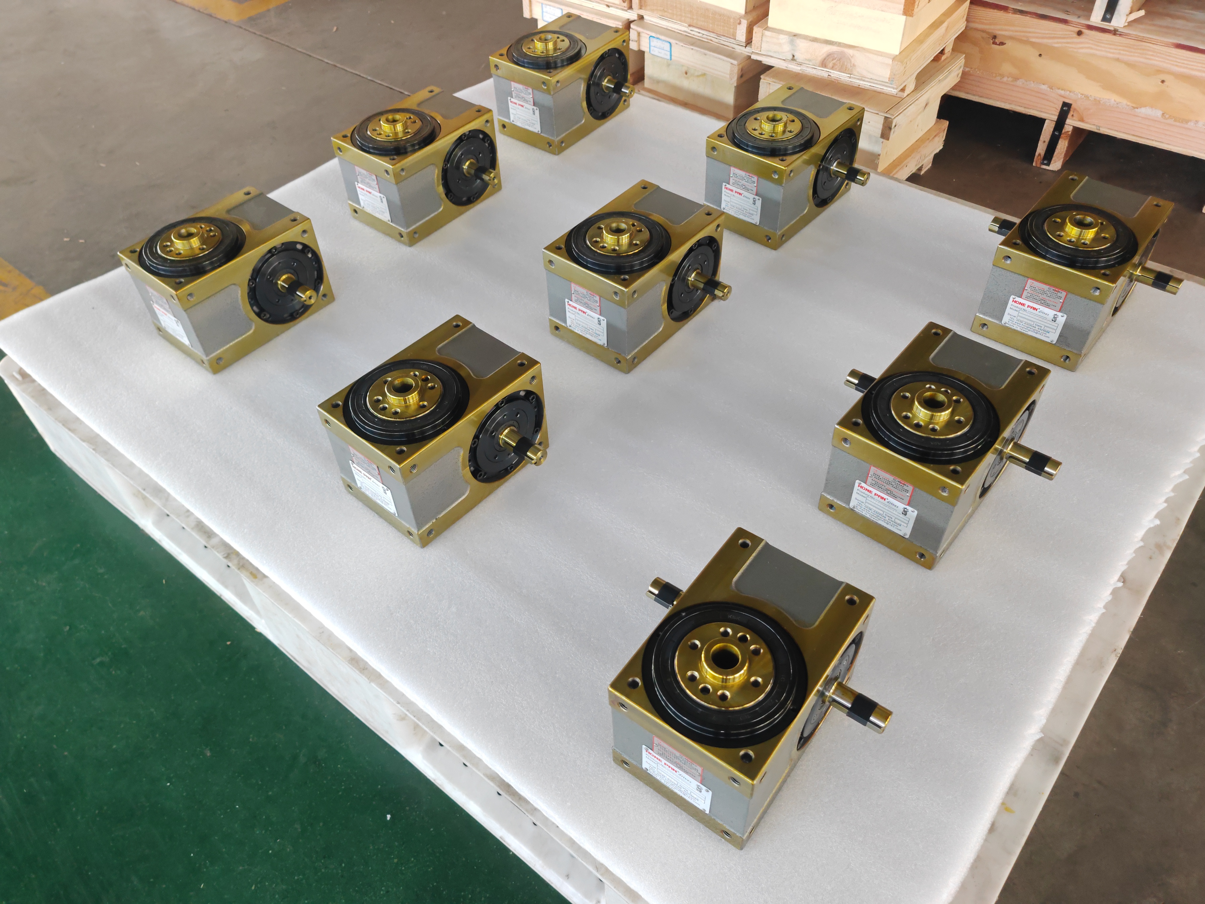 DFH cam indexer as a precision indexing unit delivering intermittent motion