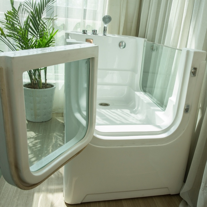 Pet bathtub UP-DPbathe ready for salon installation and OEM/ODM specification
