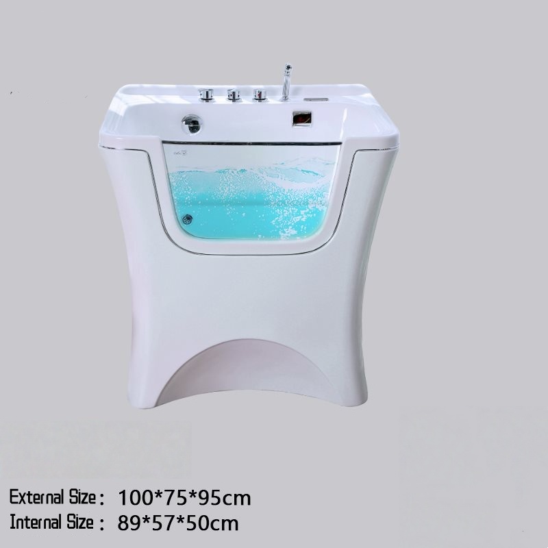Pet SPA Bathtub UP-DPbathe-8810, 100 x 75 x 95 cm external, for medium to large dog bathing