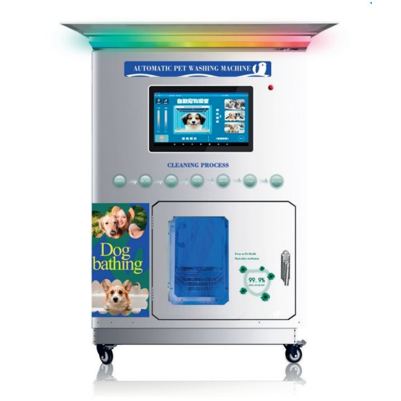 Fully Automatic Self Service Dog Grooming Machine by USMILE PET