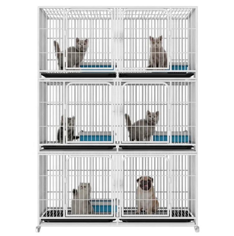 UP-BC-1 cat boarding cage compartment detail