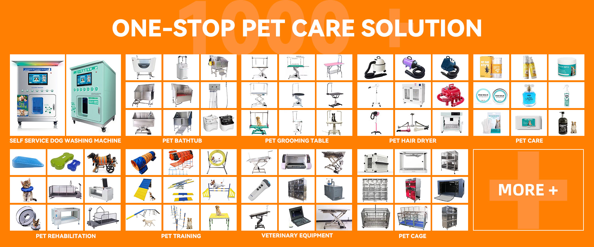 Pet Grooming Equipment from USMILE PET for professional salons