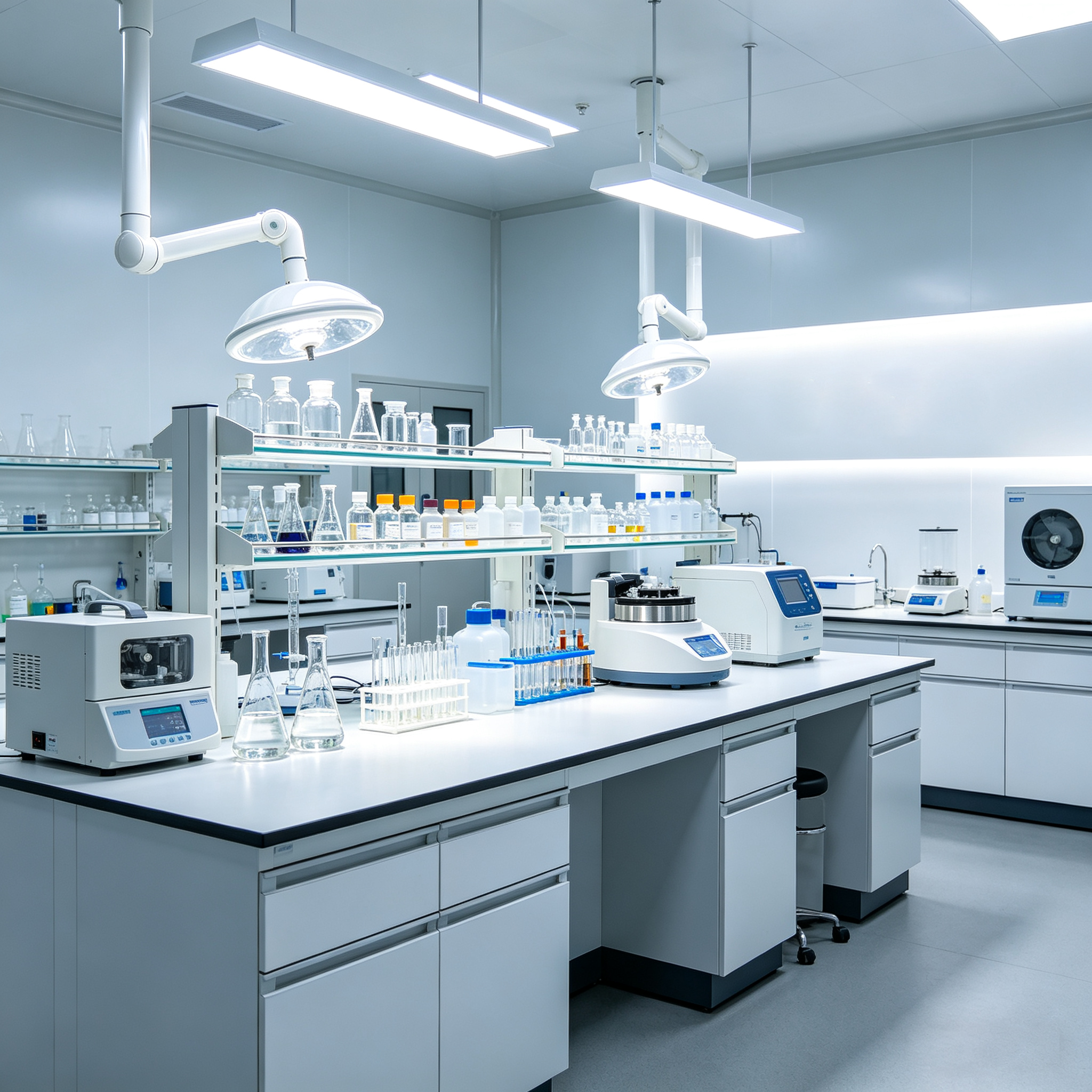 Advanced R&D Laboratory for peptide synthesis