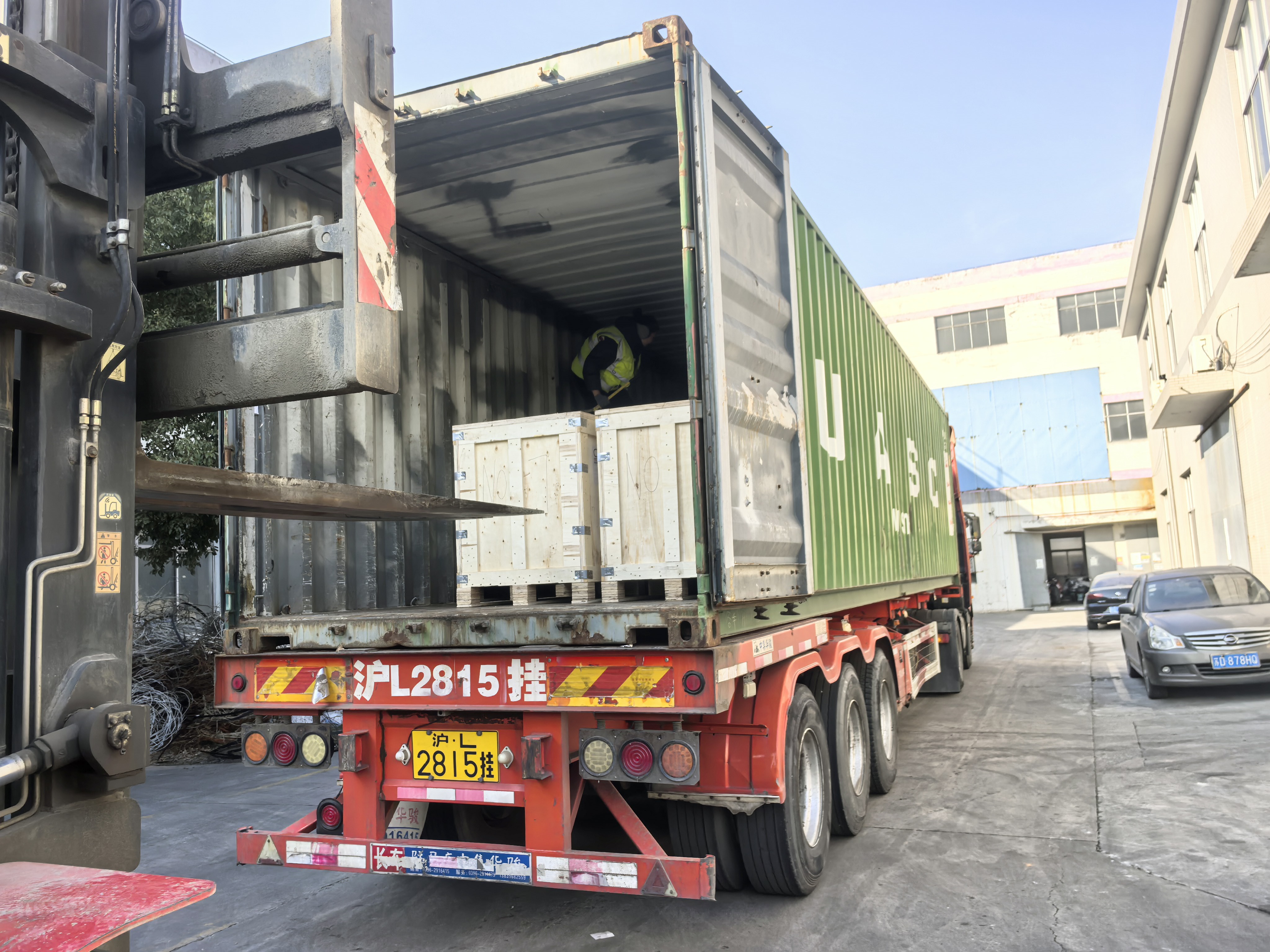 Containerized Export Shipment