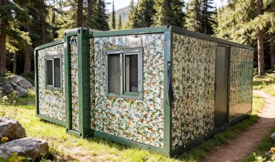 Camouflage Double Wing Folding Box