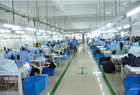 Production Lines in a Chinese Factory
