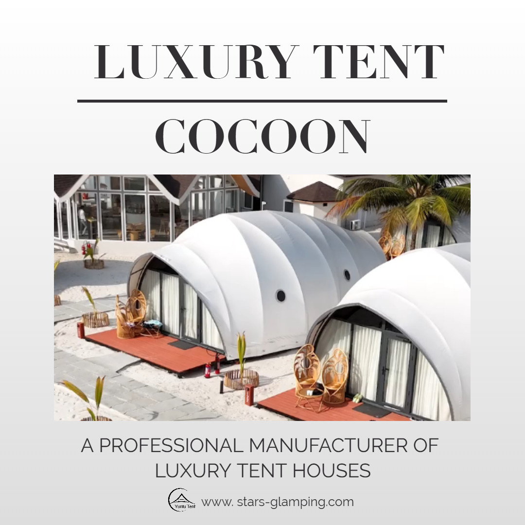 Luxury Hotel Tent at Beachfront Resort