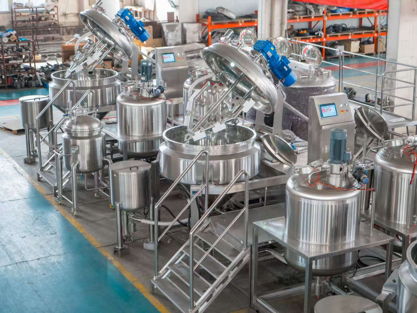 Vacuum Homogenizer Emulsifier Mixer