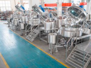 Vacuum Emulsifying Mixer