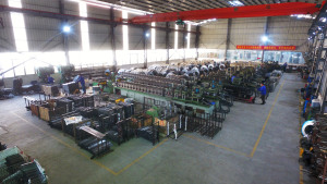 A corner of the workshop