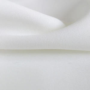 Healcell Alginate Fiber / Seaweed Quick-Dry Anti-Perspective Elastic Double-Sided Fabric - White