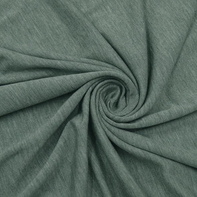 10% Healcell Alginate Fiber / Seaweed Fiber Elastic Jersey Algae Green[40s]