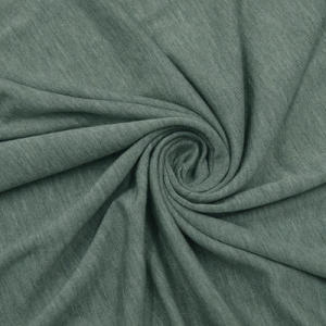 10% Healcell Alginate Fiber / Seaweed Fiber Elastic Jersey Algae Green[40s]