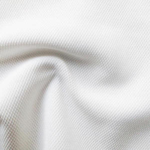 Healcell Alginate Fiber / Seaweed Quick-Dry Anti-Perspective Bird's-Eye Fabric [White - 160g - 1.8m - 75D]