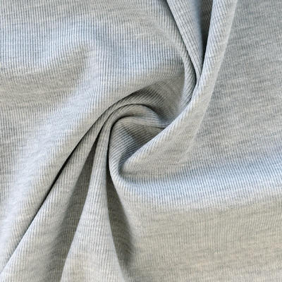 Alginate Fiber / Seaweed Charcoal Mud Warm Elastic Small Ribbed [1.8m-230g-50s-Natural Color]