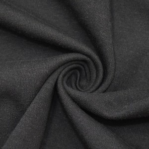 5% Healcell Alginate Fiber / Seaweed Fiber Ironed & Cut Double-sided Fabric Dark Gray