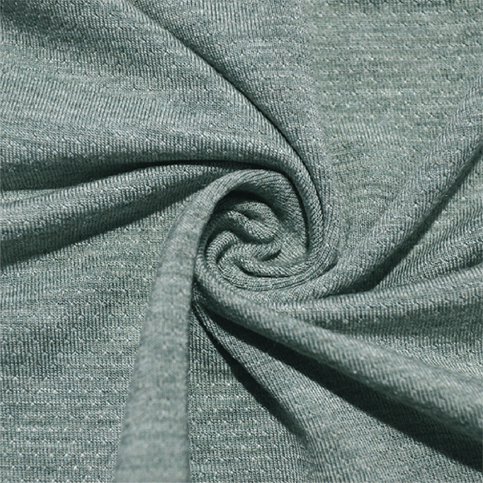 Healcell Nylon Mesh Fabric Alginate Fiber / Seaweed Green[40s][1.72m-180g]