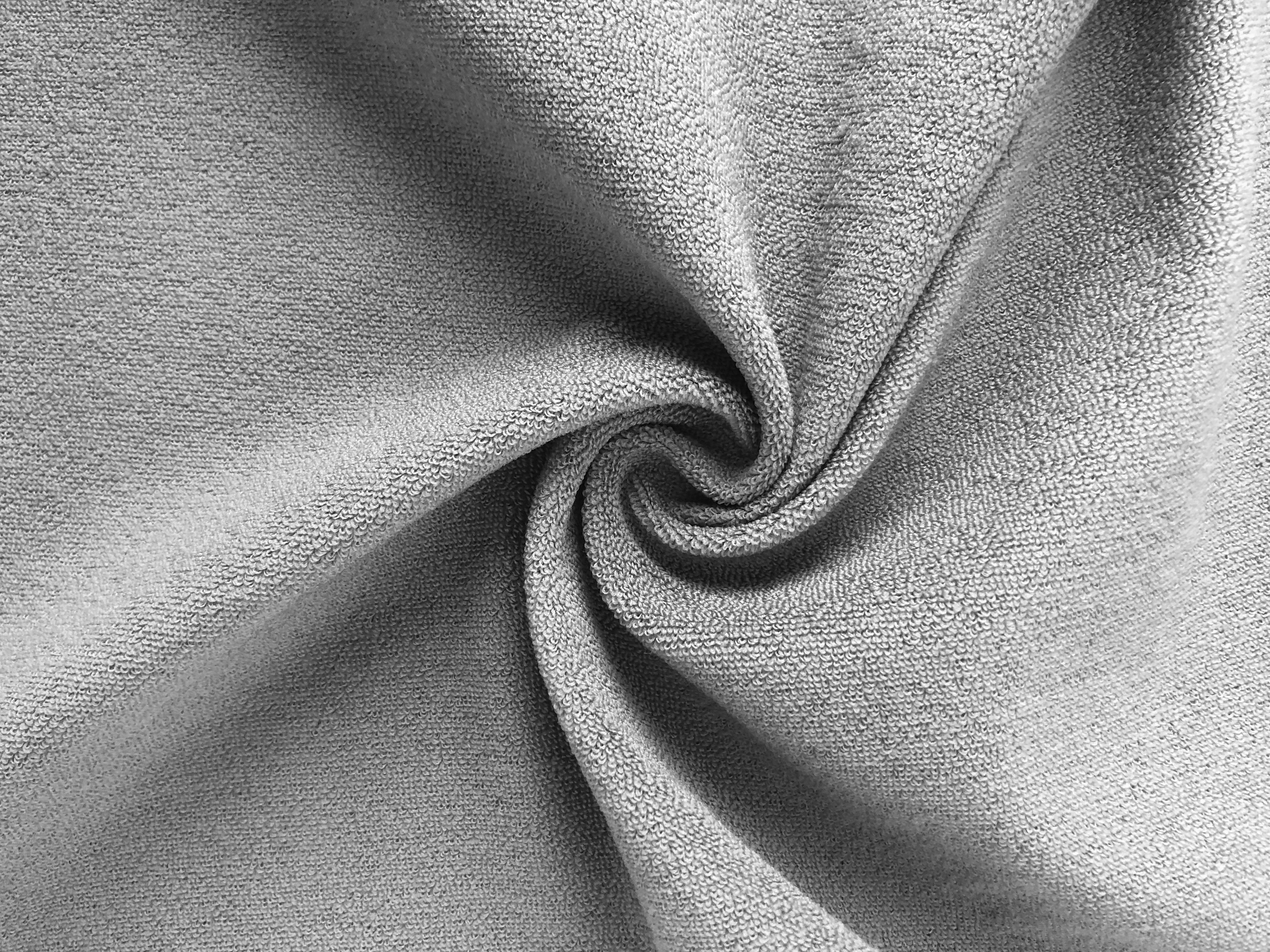 Alginate Fiber / Seaweed Charcoal Mud Towel Cloth[1.62m-Gray-210g]