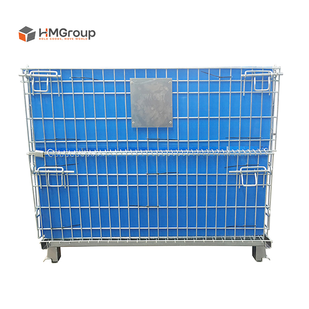 Collapsible wire container HM-HD005 stackable
