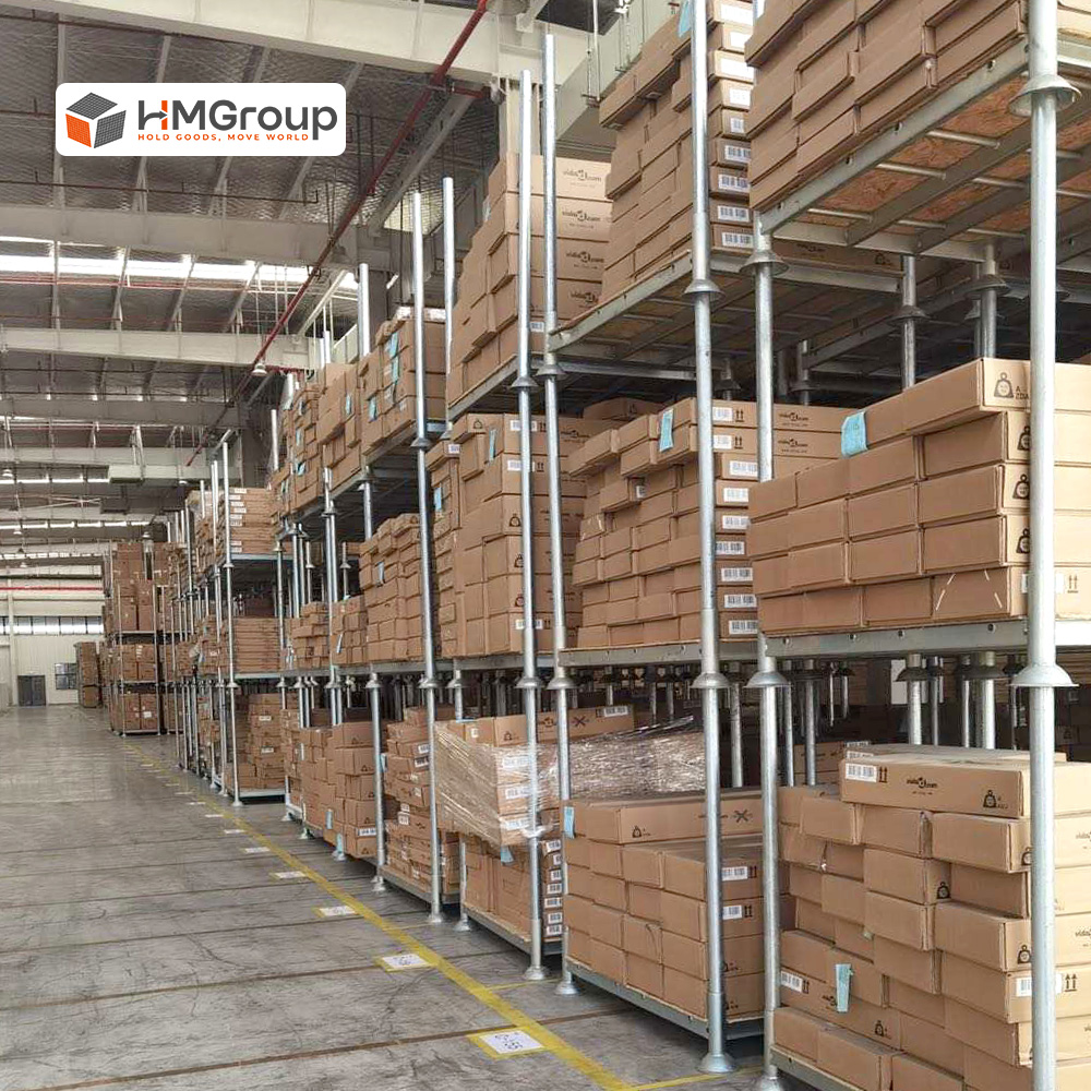 Heavy-Duty Stacking Racks for UN Tender Compliance