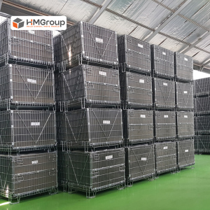 Foldable Wire Container