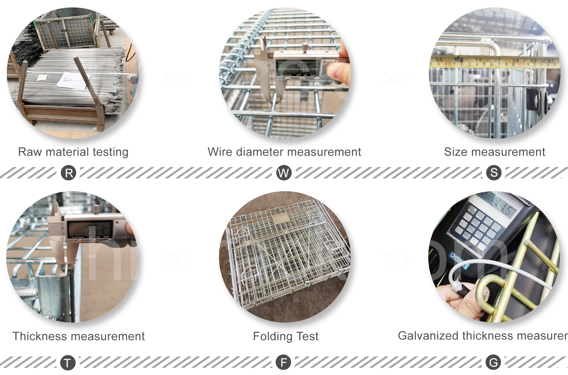 Quality inspection of PET preform wire containers with PP sheet, covering HM-PPC22 and HM-PPC14 models