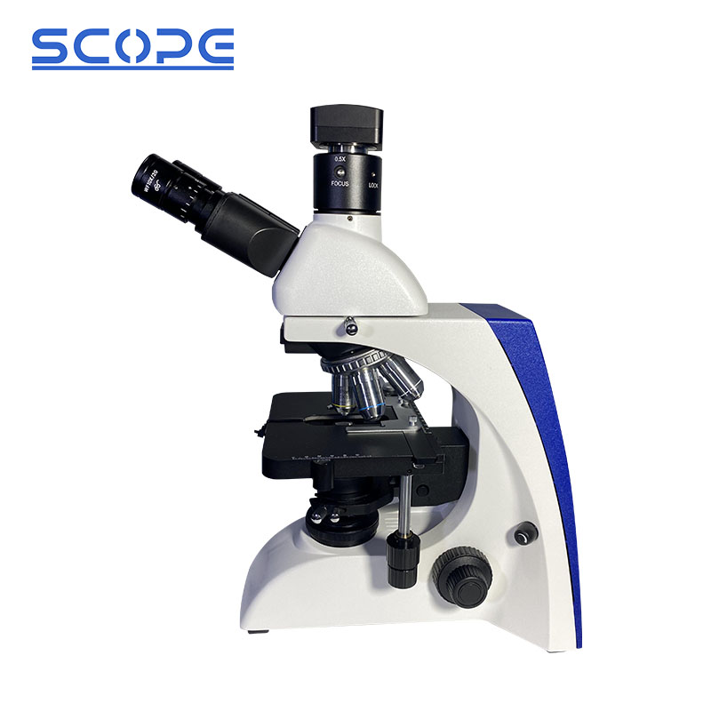 BK5000 biological microscope with digital camera for laboratory research