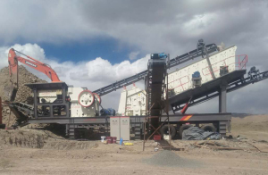 Stone crusher plant