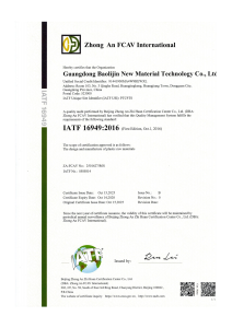 Zhong An FCAV International