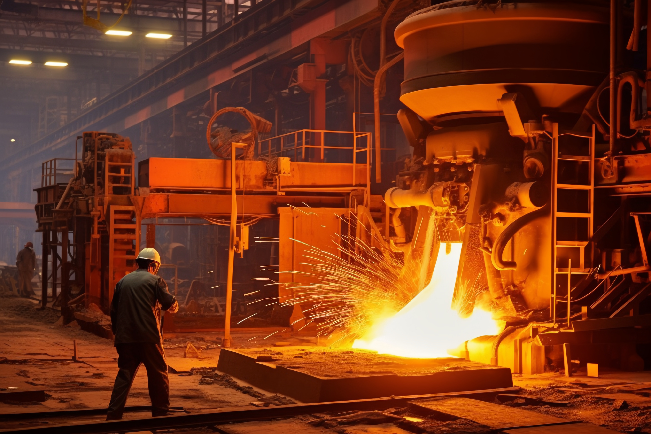 High precision gears used in metallurgy machinery, where continuous operation and high temperatures demand exceptional durability