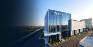 view of the New Yinye office and manufacturing facility, specializing in large and high-precision industrial gears.
