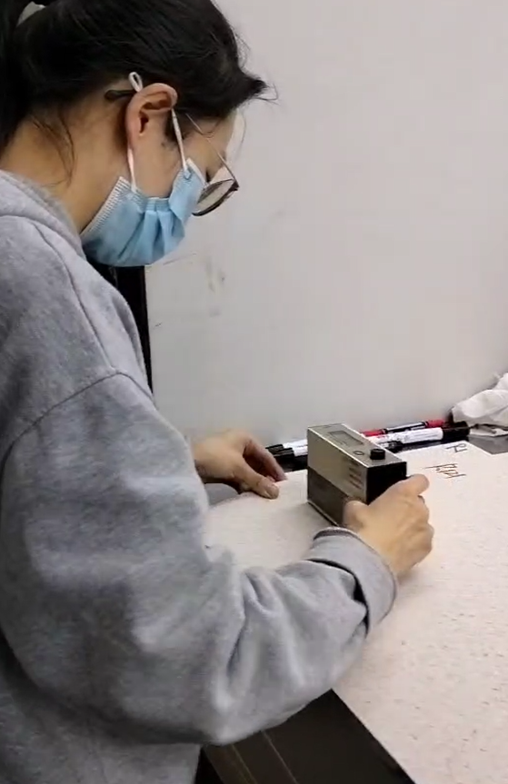 Quality inspection of FARFLY commercial PVC flooring
