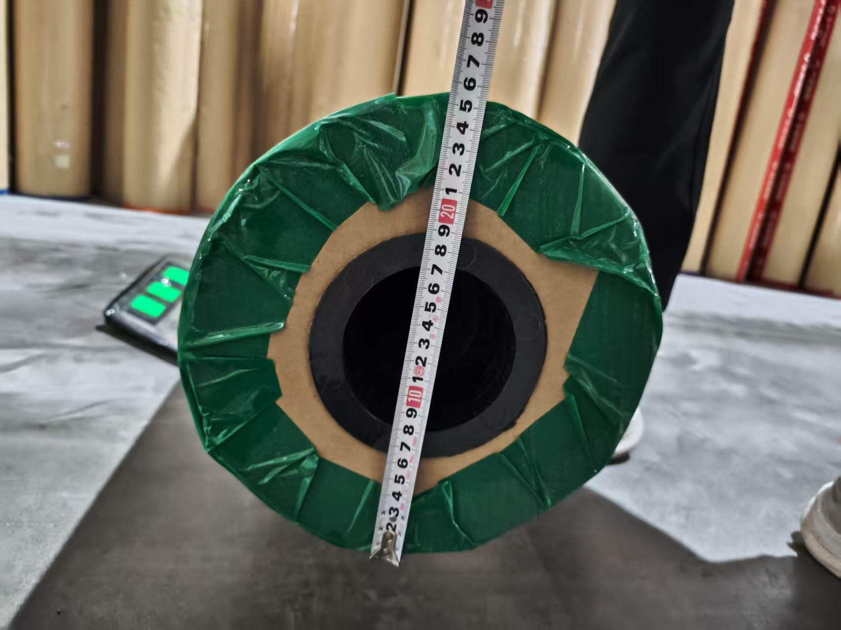 Pre-shipment quality inspection of commercial PVC flooring