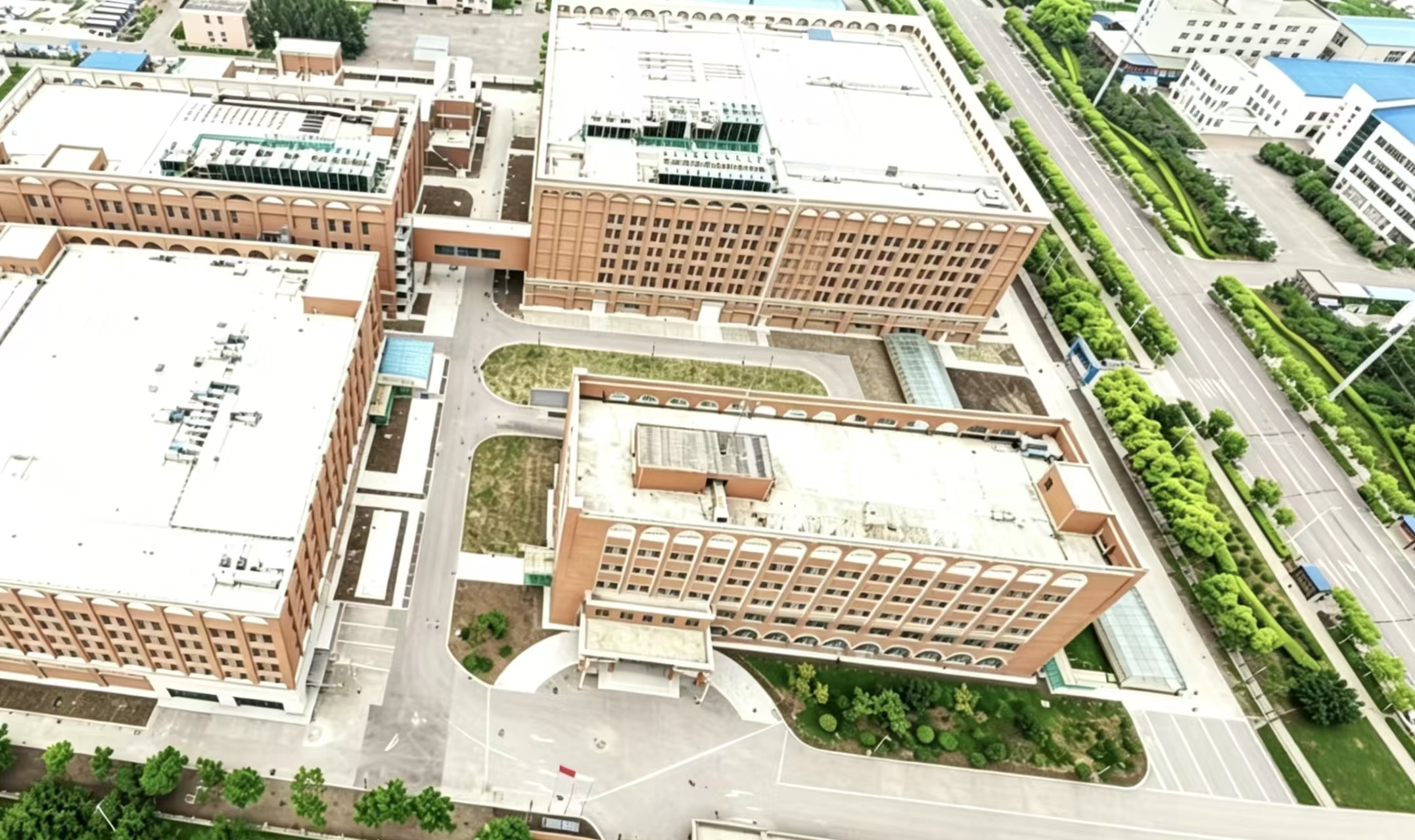 Factory area of Langfang Jiwei Medical Technology