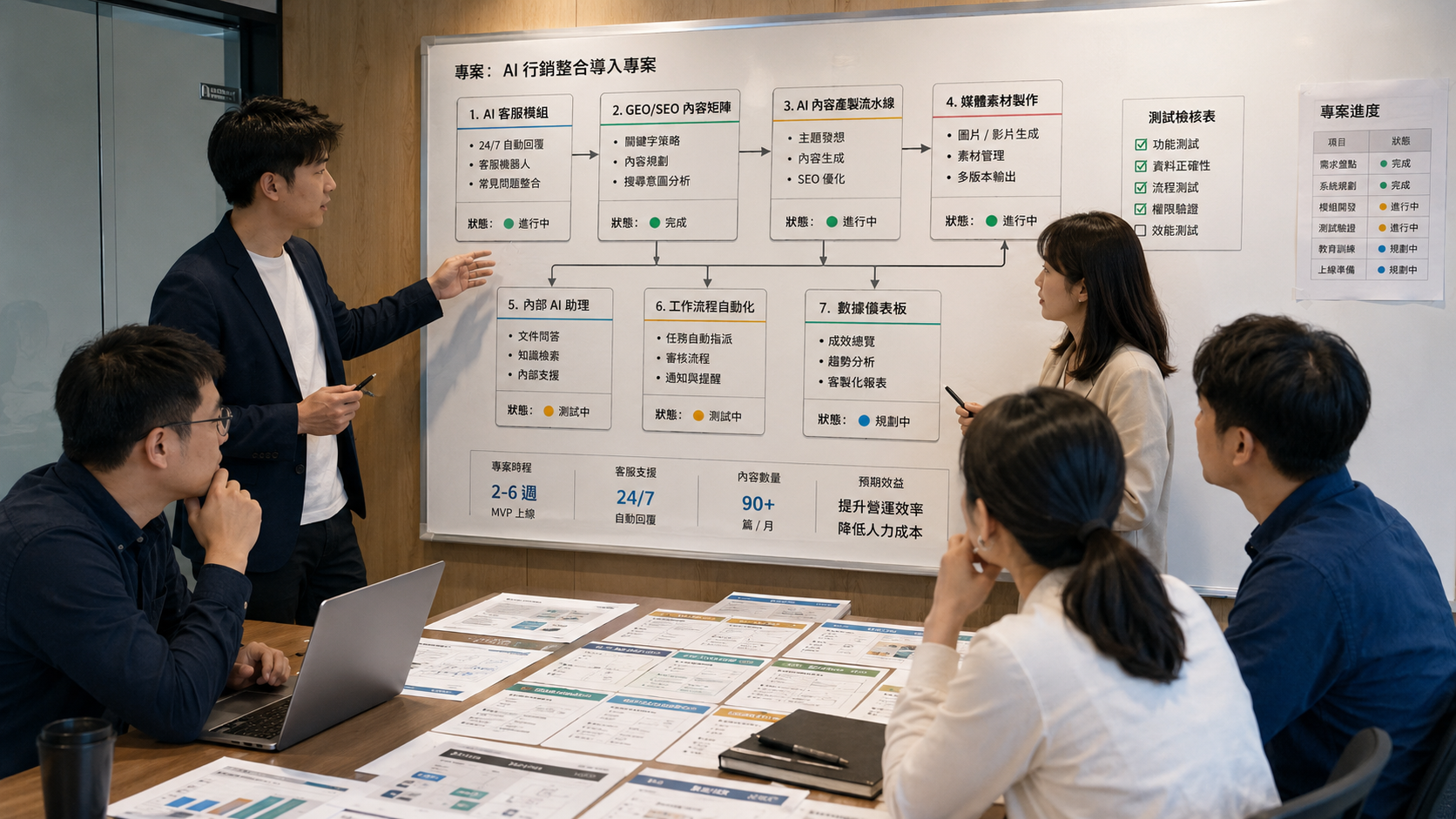 Youchuang AI Commercial Implementation Five-Stage Methodology Diagram