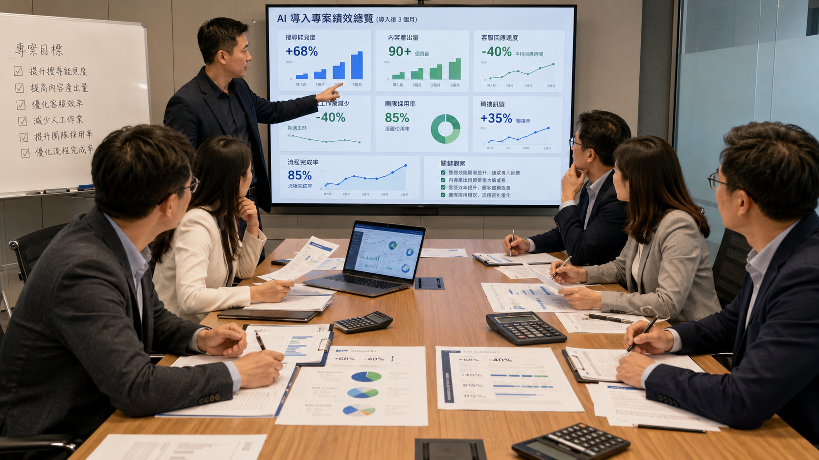 AI 影片與圖片素材模組在宣傳與廣告製作流程中的分工示意