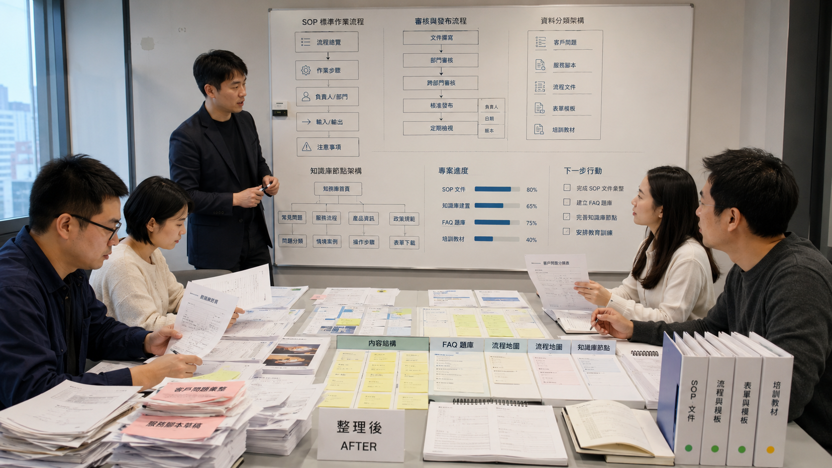 GEO 服務長期合作評估流程示意圖