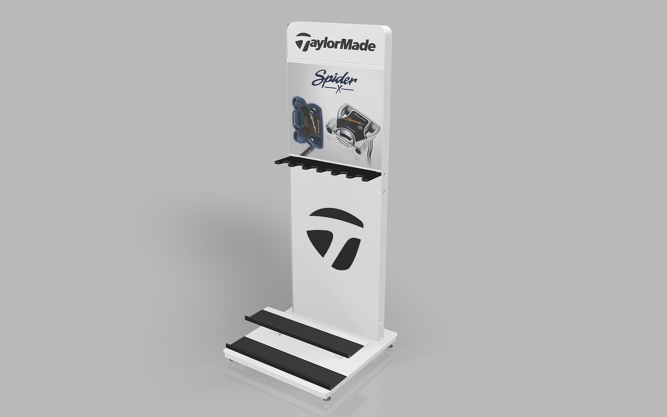 Plastic Display Rack