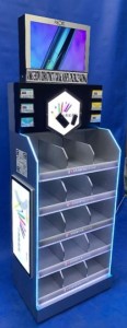 E-cigarette display stand