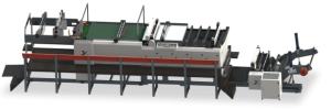 Gantry-type metalized paper laminating machine (YDLM1300B), best-selling product for cigarette and wine packaging.
